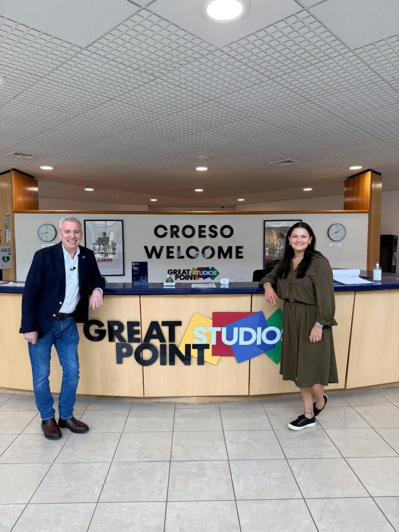 A warm welcome at Great Point Studios
